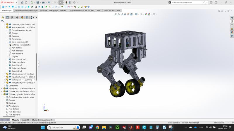 Robot v2 - Solidworks CAD