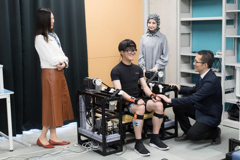 Assistive sit-to-stand system — EMG-based intent detection